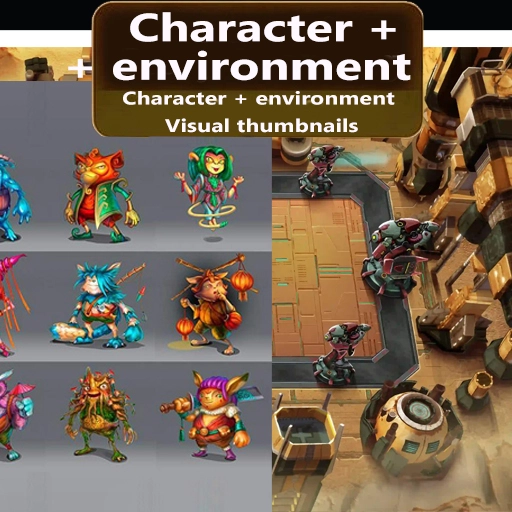 Game Characters and Environment